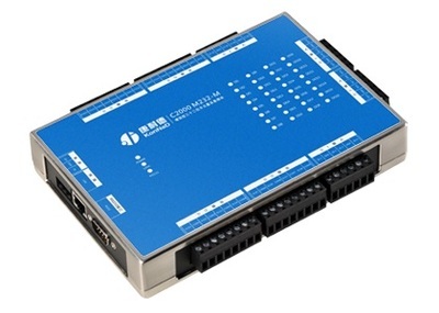 C2000 M232-M網(wǎng)絡(luò)IO模塊 16路開關(guān)量輸入與16路繼電器輸出方案詳解